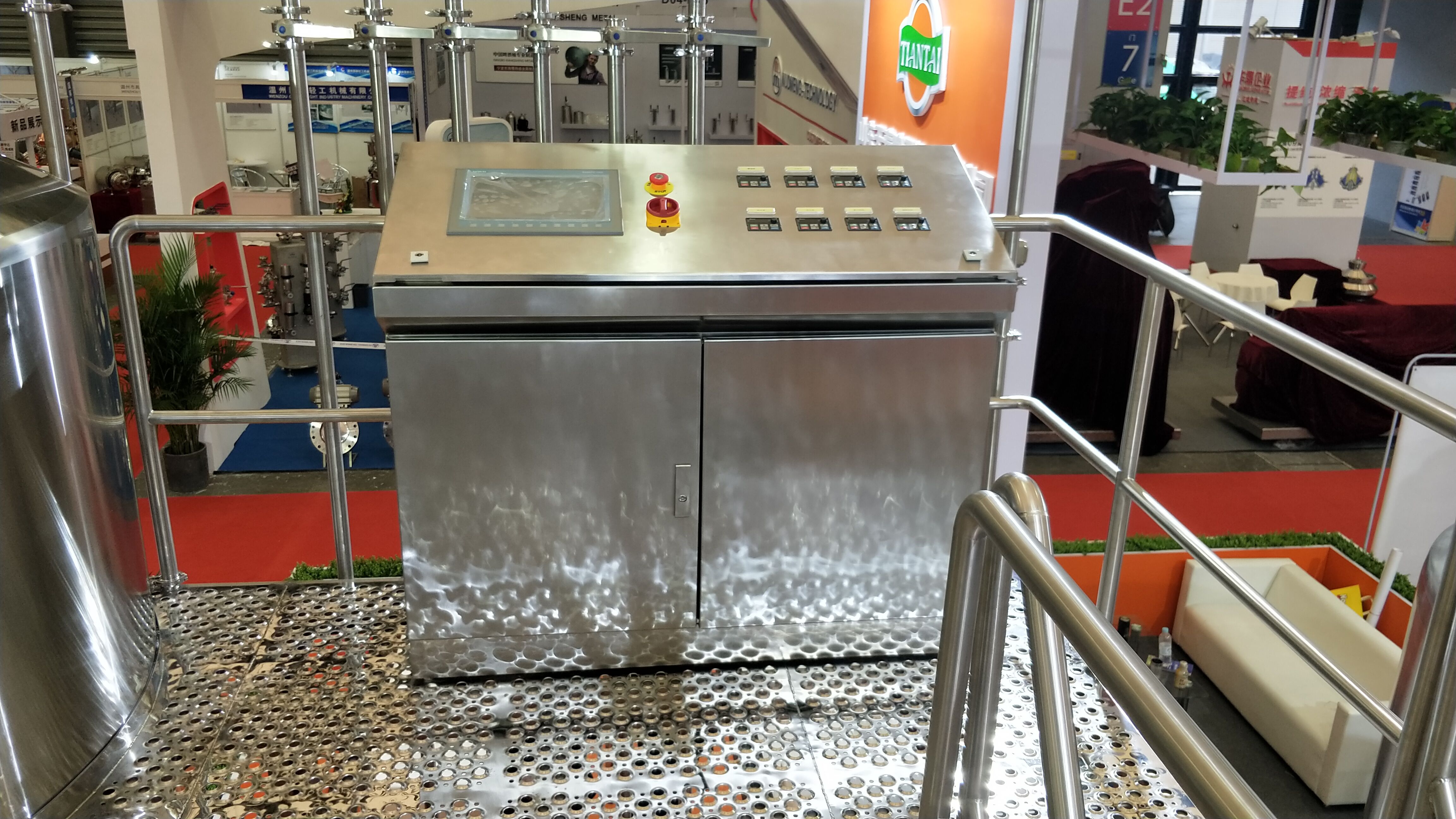 Tiantai Brewery Control Cabinet System